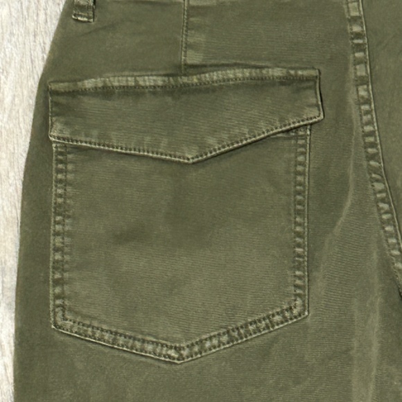 NWOT! Women's Madewell Slim Straight Olive Utility Pant - 25 - Picture 10 of 15